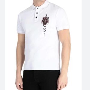 🔥 JUST Cavalli Designer Polo Shirt 🔥 Men’s Size Small